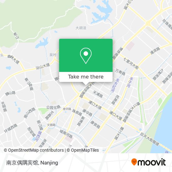 南京偶隅宾馆 map