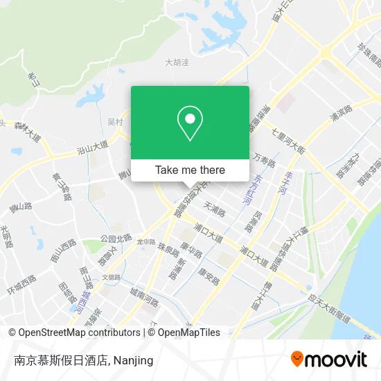 南京慕斯假日酒店 map