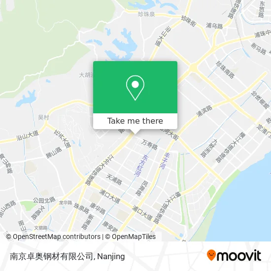 南京卓奥钢材有限公司 map