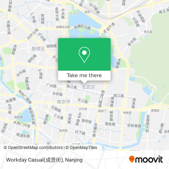 Workday Casual(成贤街) map