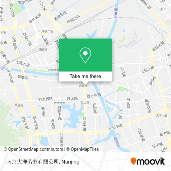 南京大洋劳务有限公司 map