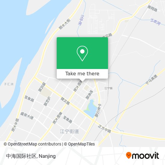 中海国际社区 map