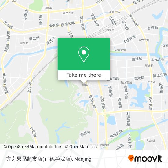 方舟果品超市店(正德学院店) map
