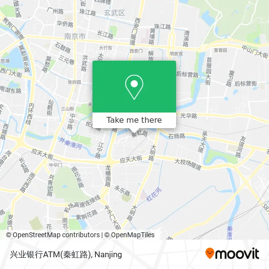 兴业银行ATM(秦虹路) map