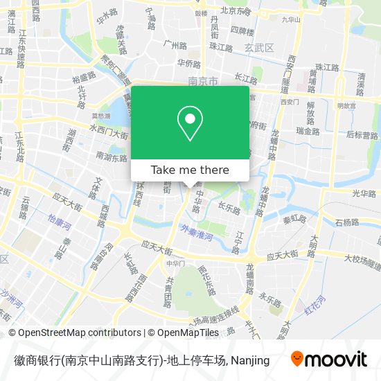 徽商银行(南京中山南路支行)-地上停车场 map