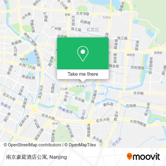 南京豪庭酒店公寓 map