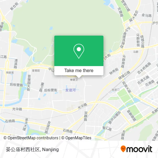 晏公庙村西社区 map