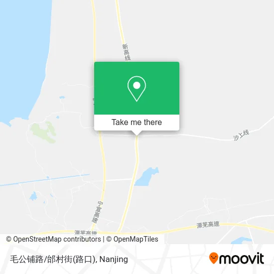毛公铺路/邰村街(路口) map