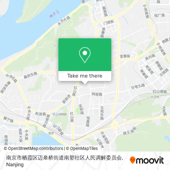 南京市栖霞区迈皋桥街道南塑社区人民调解委员会 map