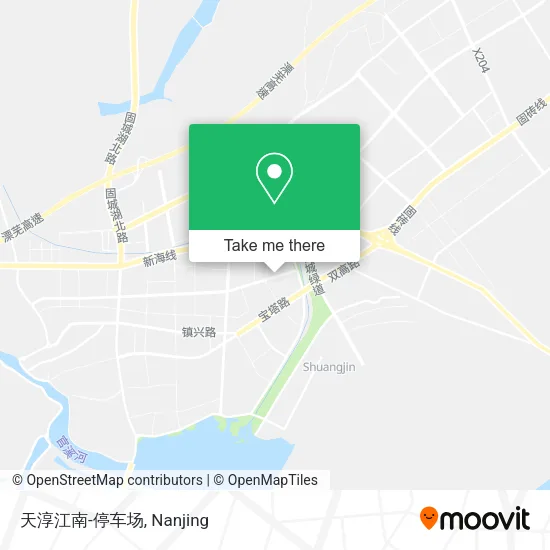 天淳江南-停车场 map