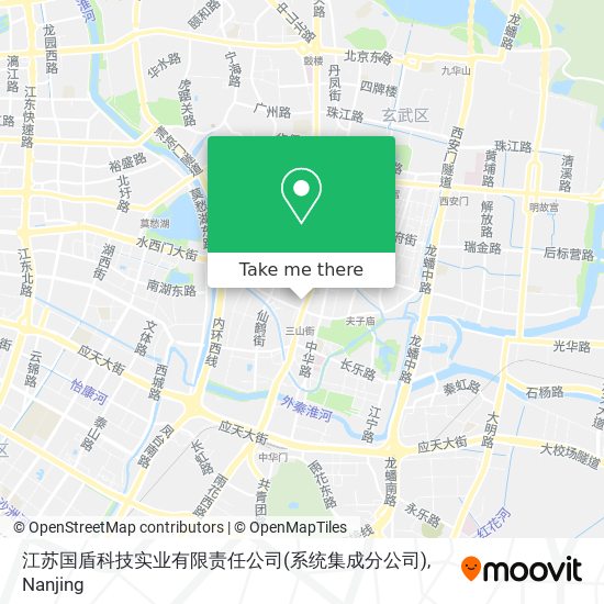 江苏国盾科技实业有限责任公司(系统集成分公司) map