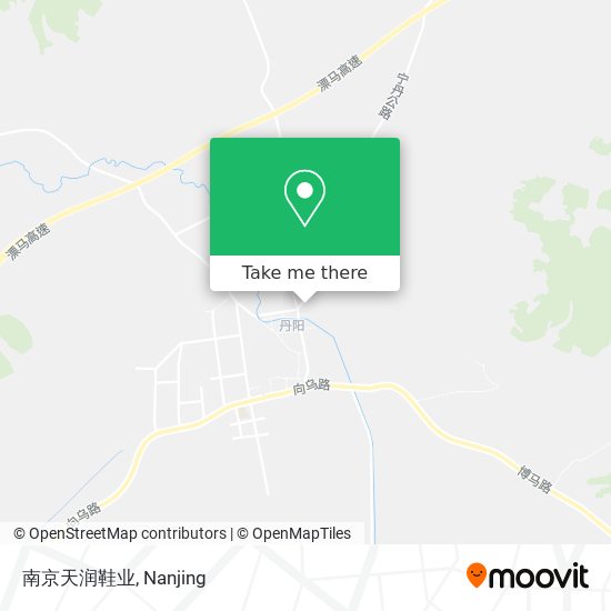 南京天润鞋业 map
