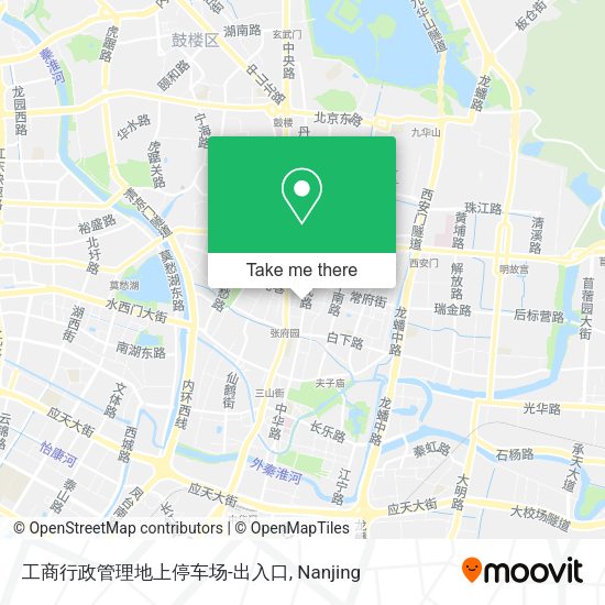 工商行政管理地上停车场-出入口 map