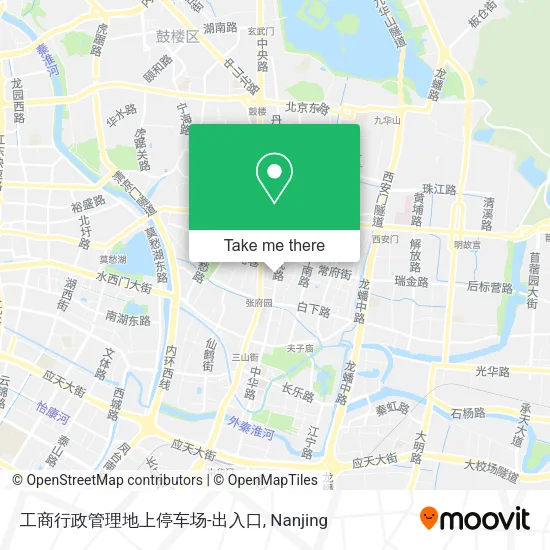 工商行政管理地上停车场-出入口 map