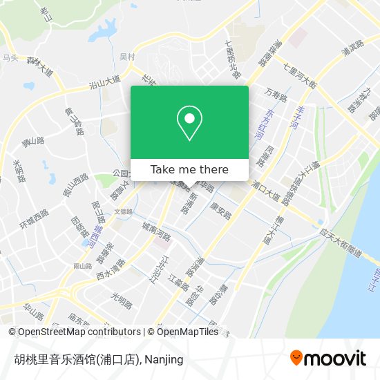 胡桃里音乐酒馆(浦口店) map