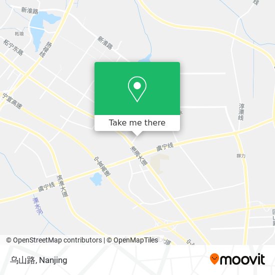 乌山路 map