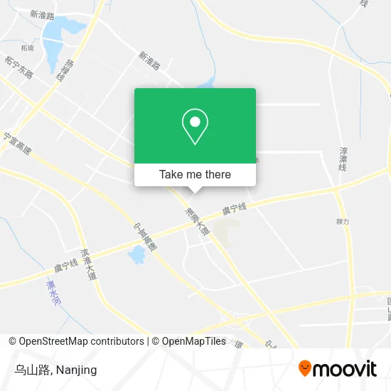 乌山路 map