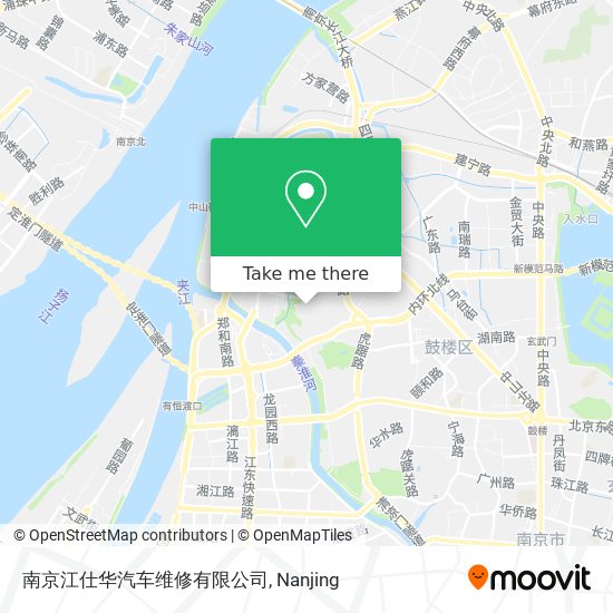 南京江仕华汽车维修有限公司 map