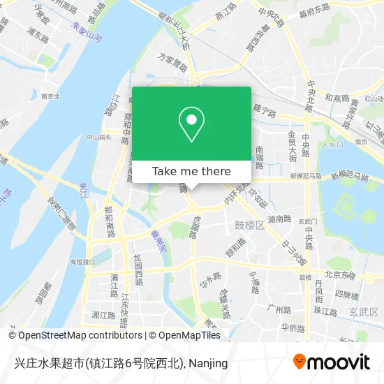 兴庄水果超市(镇江路6号院西北) map