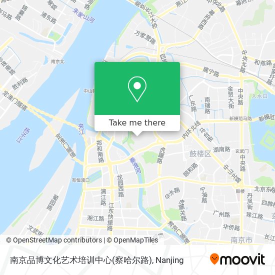 南京品博文化艺术培训中心(察哈尔路) map