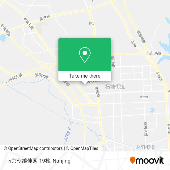南京创维佳园-19栋 map