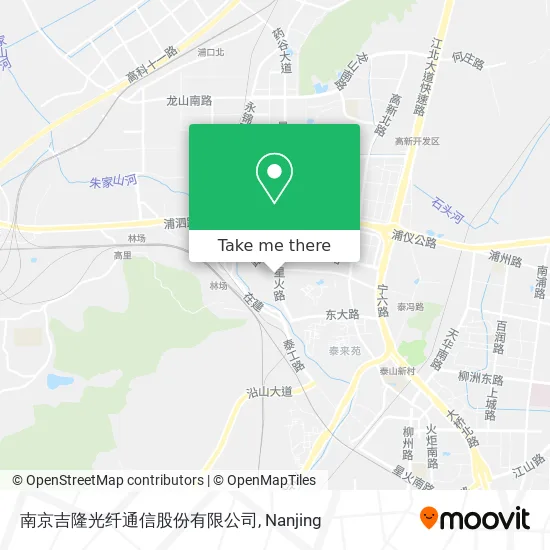 南京吉隆光纤通信股份有限公司 map