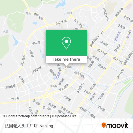 法国老人头工厂店 map