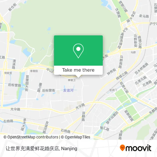 让世界充满爱鲜花婚庆店 map