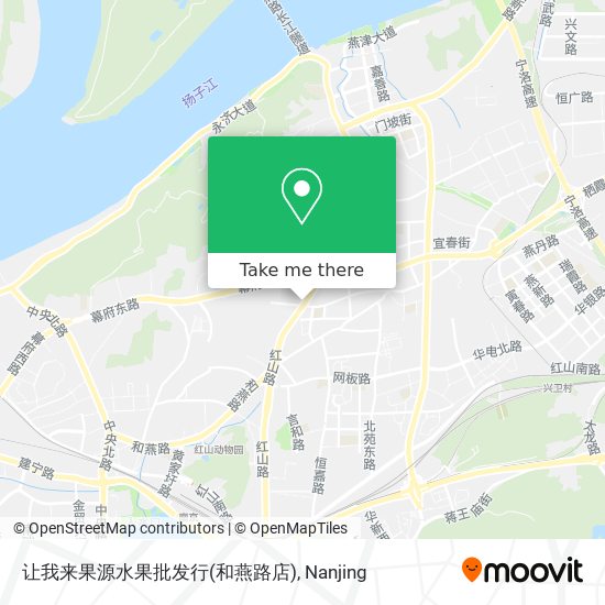 让我来果源水果批发行(和燕路店) map