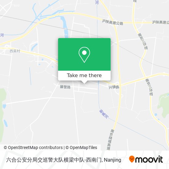 六合公安分局交巡警大队横梁中队-西南门 map