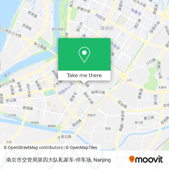 南京市交管局第四大队私家车-停车场 map