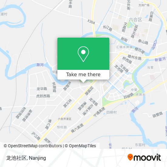 龙池社区 map