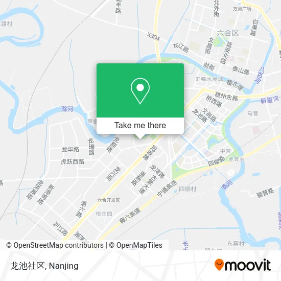 龙池社区 map