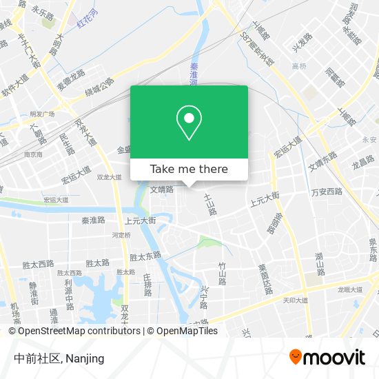 中前社区 map