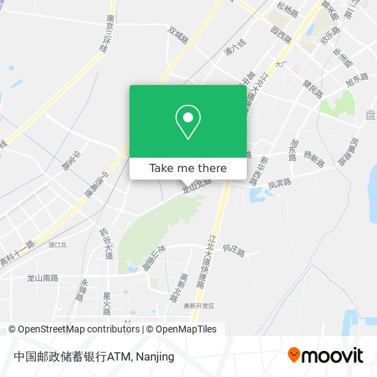 中国邮政储蓄银行ATM map