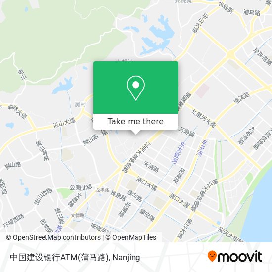 中国建设银行ATM(蒲马路) map