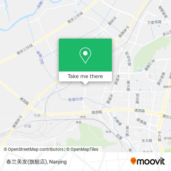 春兰美发(旗舰店) map