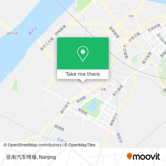 亚南汽车维修 map