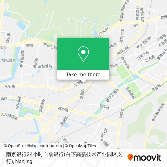 南京银行24小时自助银行(白下高新技术产业园区支行) map