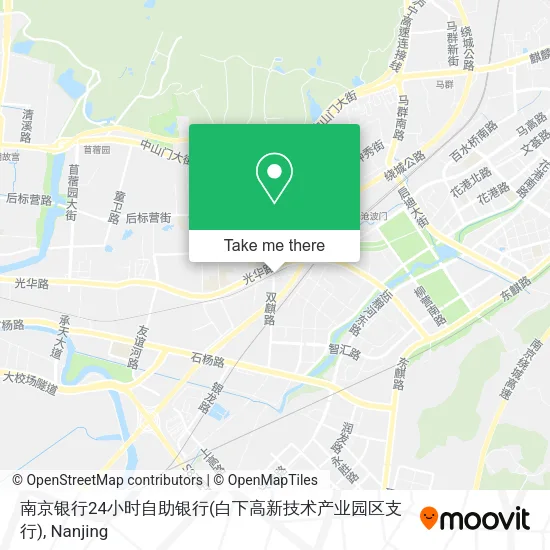 南京银行24小时自助银行(白下高新技术产业园区支行) map