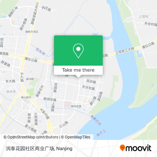 润泰花园社区商业广场 map