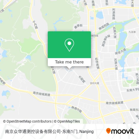 南京众华通测控设备有限公司-东南1门 map