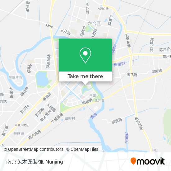 南京兔木匠装饰 map