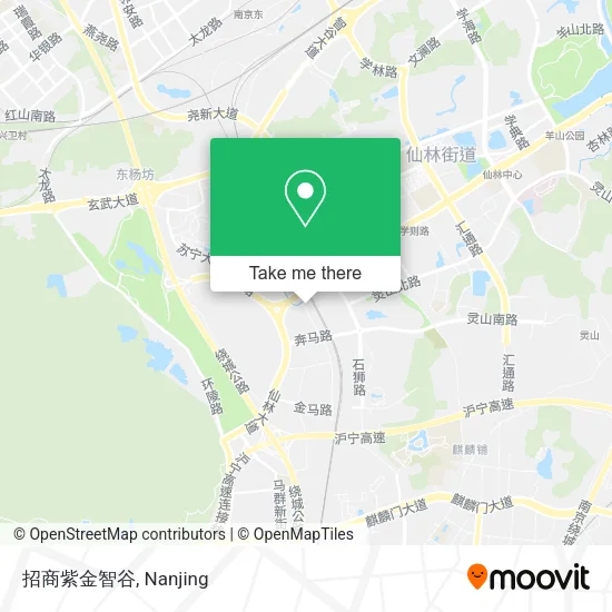 招商紫金智谷 map