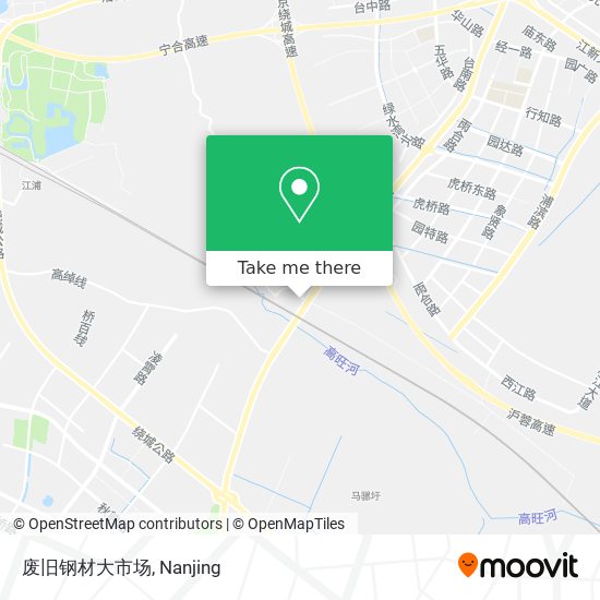 废旧钢材大市场 map