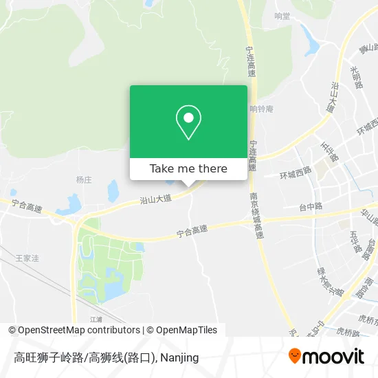 高旺狮子岭路/高狮线(路口) map