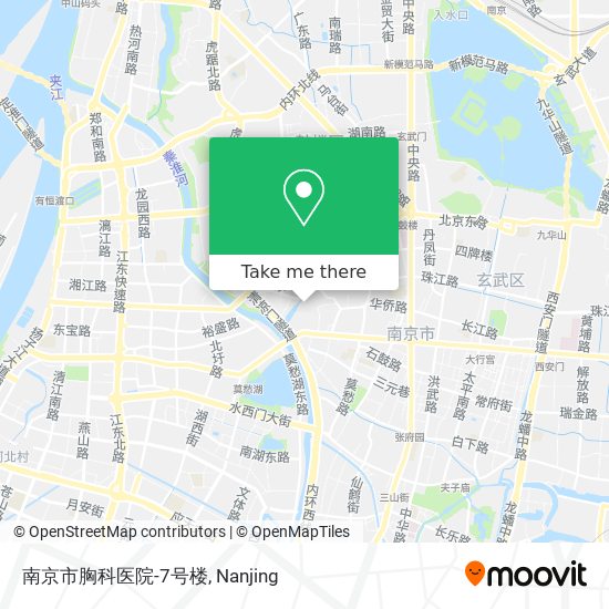 南京市胸科医院-7号楼 map