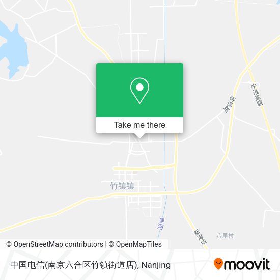 中国电信(南京六合区竹镇街道店) map