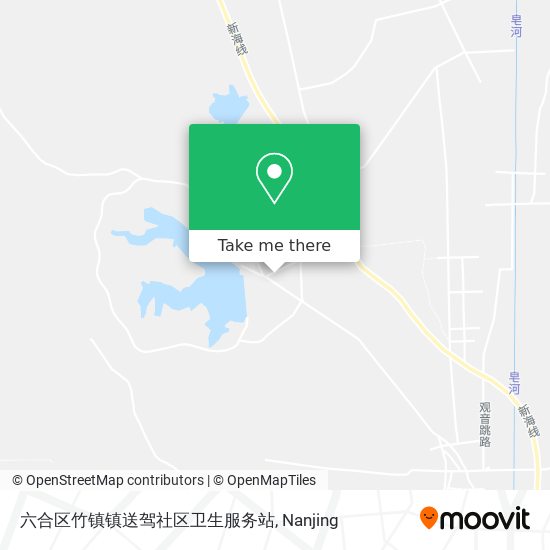 六合区竹镇镇送驾社区卫生服务站 map