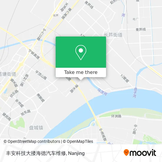 丰安科技大搂海德汽车维修 map